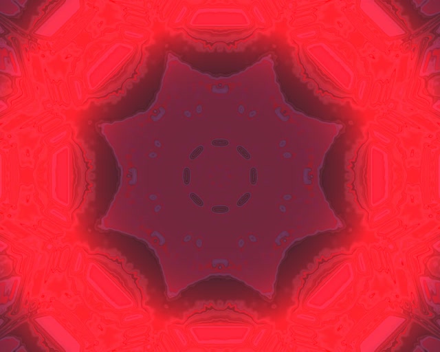 Neon Tunnel Rødt Øje Ring VJ Loop 5:4 Industrial 60fps Pauseskærm