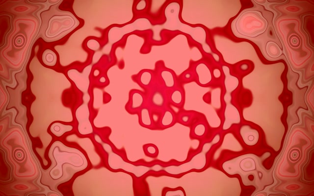 Neon Tunnel Pink Kaleidoskop Stjerne VjLoops 60fps 16:10 MacBook Pauseskærm