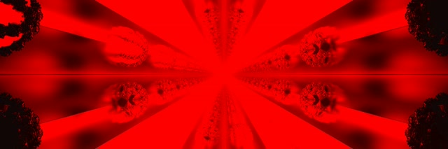 Fraktal Mandelbrot Neon Tunnel 3:1 Triple Bred 60fps Pauseskærm Vj Loop