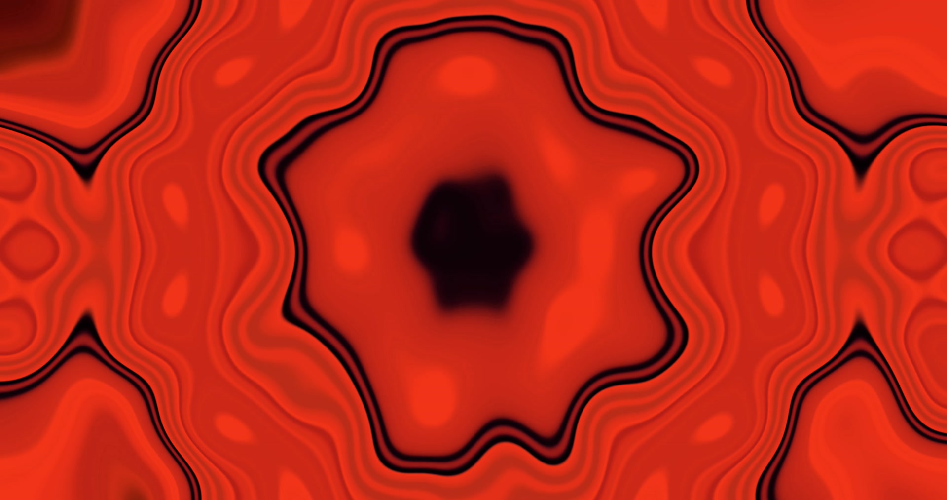 Roter Neon Tunnel Bildschirmschoner 4K UHD 60fps VJ Loop PC