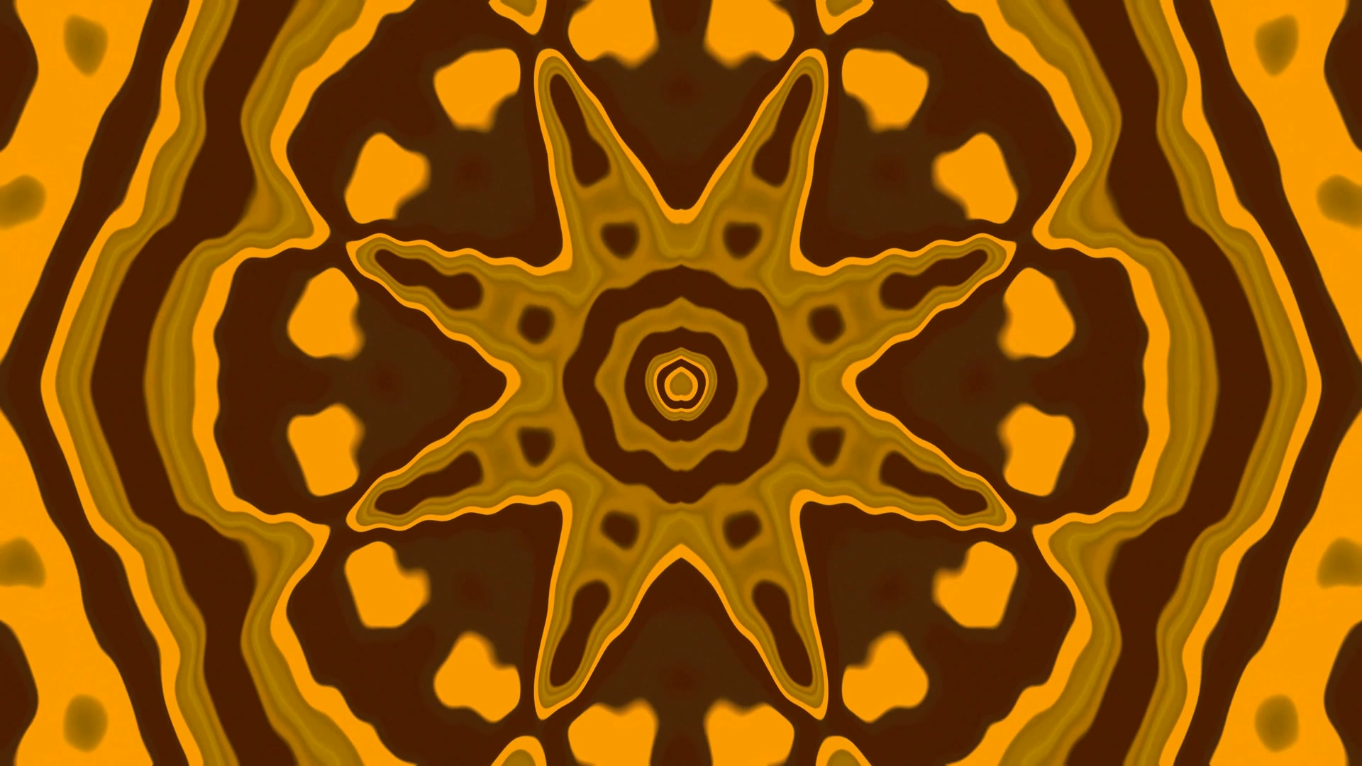 Goldener Stern Neon Tunnel 4k uhd 60fps Bildschirmschoner PC Live Wallpaper