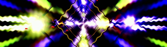 Neon Tunnel 32:9 Super Ultrawide 60fps Bildschirmschoner PC VJ Loop Buntes Licht