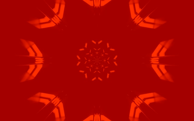 Roter Neon Tunnel Kaleidoskop Bildschirmschoner 16:10 MacBook 60fps VJ Loop