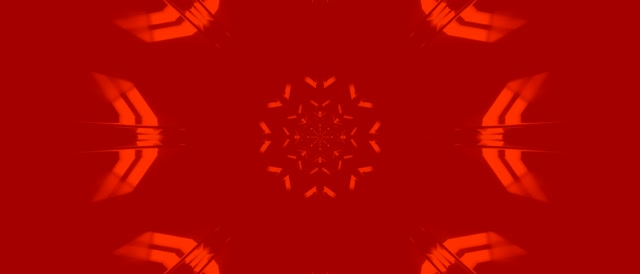 Roter Neon Tunnel Bildschirmschoner 21:9 Ultrawide 60fps VJ Loop PC Laptop