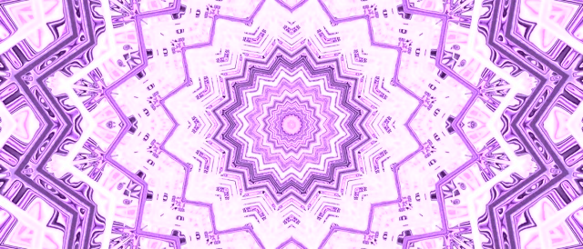 Lila Neon Tunnel Kaleidoskop 21:9 Ultrawide 60fps Bildschirmschoner VJ Loop