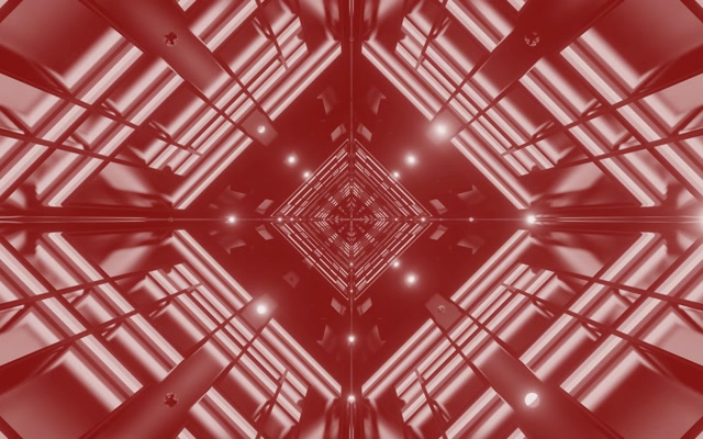 Rot Neon Tunnel Diamant Vortex VJ Loop 60fps 16:10 MacBook Bildschirmschoner