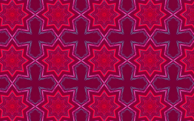 Neon Tunnel Kaleidoskop Sternexplosion VJ Loop 60fps 16:10 MacBook Bildschirmschoner