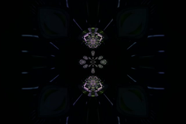Neon Tunnel Kaleidoscope Vortex | 3:2 Surface 60fps Screensaver VJ Loop