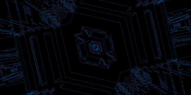 Magenta Neon Tunnel Vortex VJ Loop 2:1 Univisium 60fps Bildschirmschoner