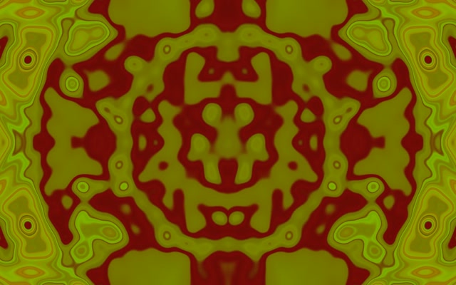 Neon Tunnel Lime Kaleidoskop Vj Loop 16:10 macbook 60fps Bildschirmschoner