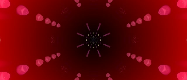 Kaleidoscope neon tunnel 21:9 ultrawide 60fps screensaver vj loop