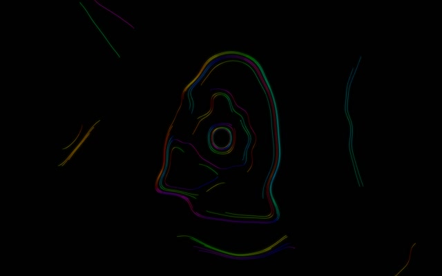 Neon Tunnel Spiraling Vortex Loop 16:10 Macbook 60fps Screensaver VJ
