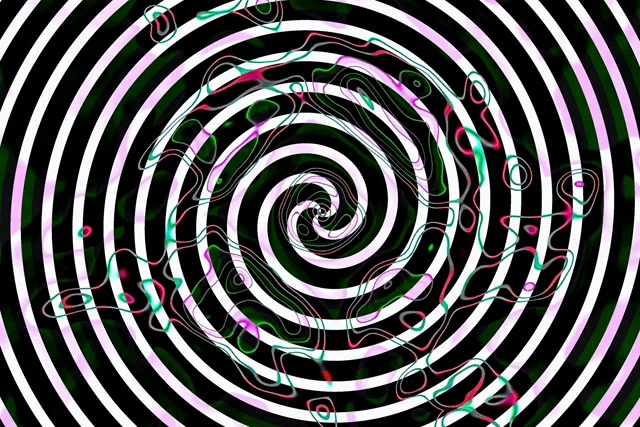 Neon Tunnel Spiral Vortex VJ Loop 3:2 Surface 60fps Screensaver