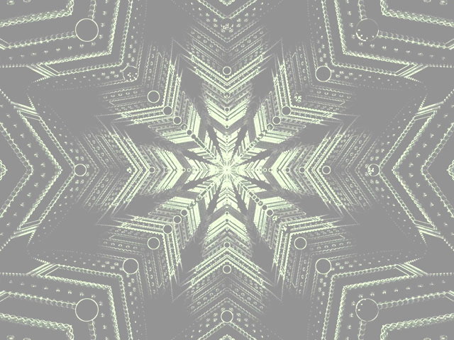 Neon Tunnel Schneeflocke Grau Screensaver 4:3 Classic 60fps VJ Loop