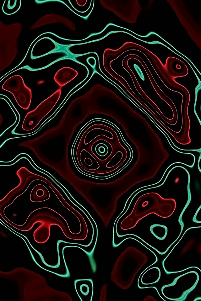 Neon Tunnel Spiral Diamant Loop 2:3 Photo Portrait 60fps Bildschirmschoner VJ Loop
