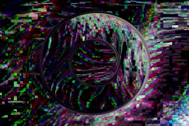 Neon-Tunnel Glitch RGB VJ Loop 3:2 Surface 60fps Screensaver