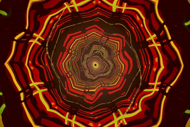 Neon Tunnel Spiral Vortex Rot 3:2 surface 60fps Bildschirmschoner Vj Loop