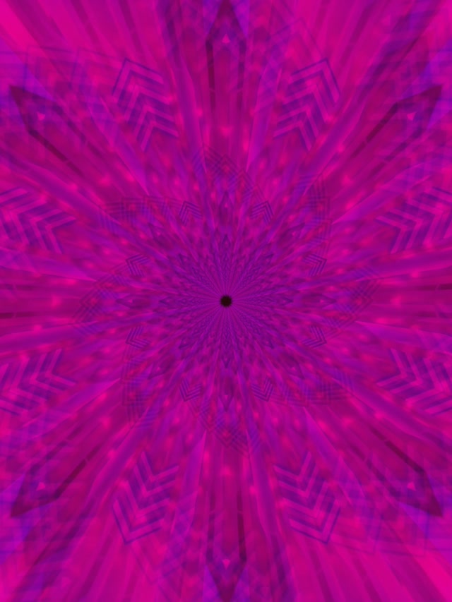 Radial Pink Purple Neon Tunnel VJ Loop 3:4 iPad 60fps Screensaver