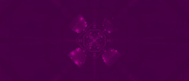 Lila Neon Tunnel Fraktal Bildschirmschoner 21:9 Ultrawide 60fps VJ Loop