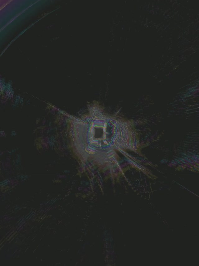 Neon Tunnel Spiraling Square Vortex 3:4 iPad Portrait 60fps Screensaver VJ Loop