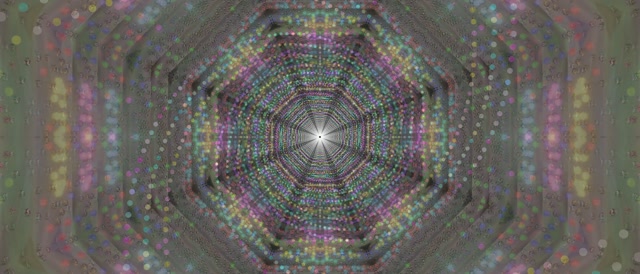 Pulsating Hexagon Neon Tunnel VJ Loop 21:9 Ultrawide 60fps Screensaver