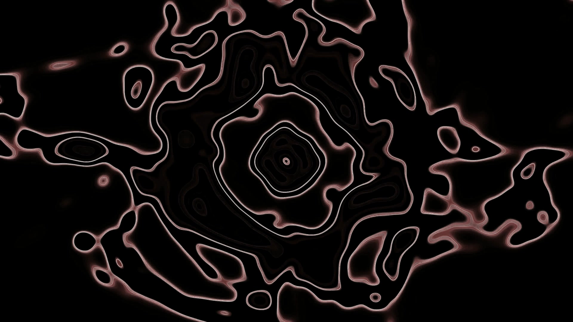 Neon Tunnel Dunkelrose Bildschirmschoner 4K UHD 60fps VJ Loop