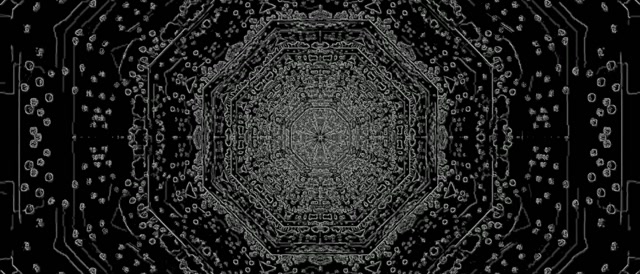 Leuchtender Neon Tunnel Bildschirmschoner 21:9 Ultrawide 60fps Vj Loop PC