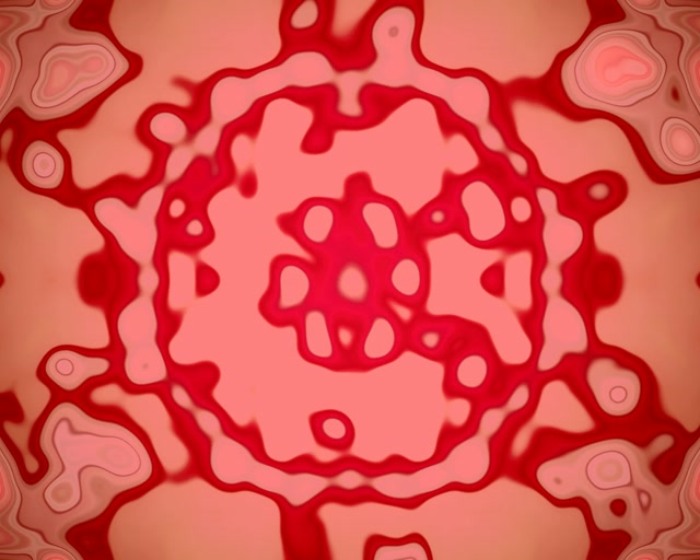 Neon Tunnel Pink Amöben Zelle Vj Loop 5:4 Industrial 60fps Bildschirmschoner