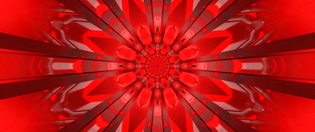 Κόκκινη Neon Σήραγγα Αστέρι Έκρηξη VJLoops 2.39:1 Cinemascope 60fps Screensaver