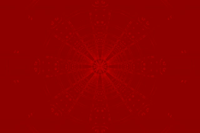 Κόκκινο Mandala Σήραγγα Neon VJLoops 3:2 Surface 60fps Προφύλαξη Οθόνης