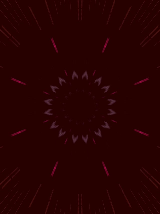 Neon Σήραγγα Μαζέντα Πέταλο Δίνη Screensaver 3:4 iPad Portrait 60fps VJLoops