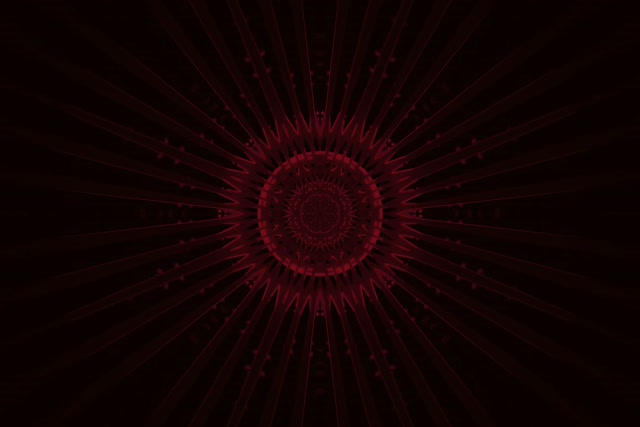 Crimson Fractal Burst Neon Tunnel VJ Loop 3:2 Surface 60fps Προσταμιέρ