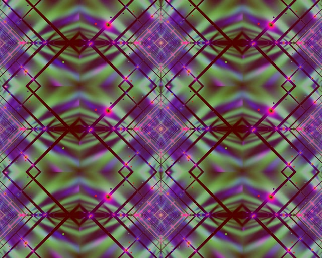 Neon Tunnel Πλέγμα Διαμαντιού Vj Loop 5:4 Industrial 60fps Screensaver