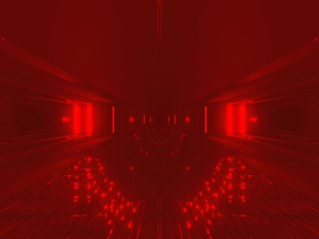 Κόκκινο Neon Tunnel VJLoops 4:3 Classic 60fps Προφύλαξη Οθόνης Φωτεινό Δάπεδο Κουκκίδων