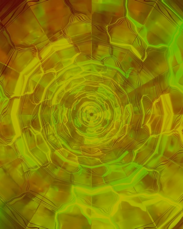 Neon Tunnel Σπιράλ Πολύγωνο Στρόβιλος VJ Loop 4:5 Instagram 60fps Προφύλαξη Οθόνης