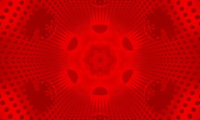 Red Neon Tunnel Hexagon Grid VJ Loop 5:3 Ευρεία 60fps Προφύλαξη Οθόνης