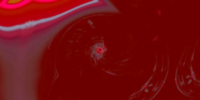 Red Neon Tunnel Spiral Vortex 2:1 Univisium 60fps Screensaver VJ Loop