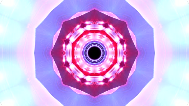 Abstract Cosmic Eye Purple Pink Radial Κινούμενο Φόντο Loop