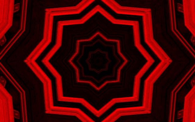 Red Neon Tunnel Star Vortex VJ Loop 60fps 16:10 MacBook Προστάσιας Οθόνης