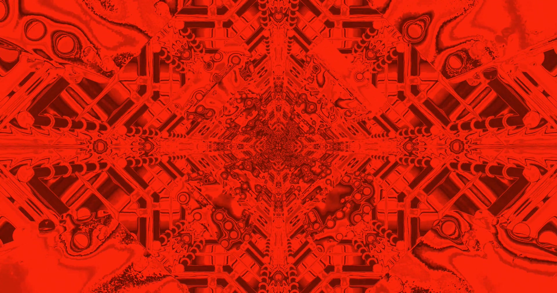 Túnel de Neón Rojo Protector de Pantalla 4K UHD 60fps VJLoops PC Laptop