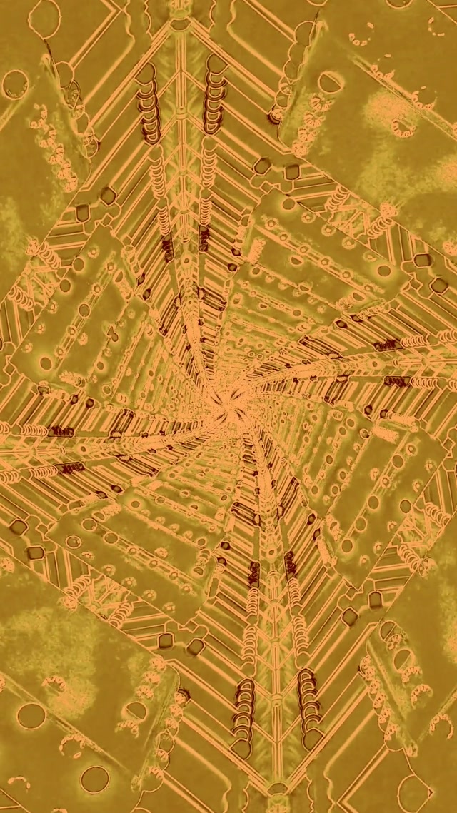 Túnel Neón Vórtice Red Fractal VJ Loop 9:16 Reels 60fps Salvapantallas