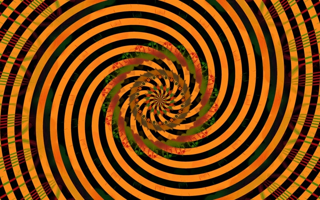 Túnel Neón Vórtice Espiral VJ Loop 60fps 16:10 MacBook Salvapantallas