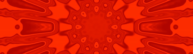 Túnel de Neón Rojo Caleidoscopio Explosión 32:9 Ultrawide 60fps Salvapantallas Vj Loop