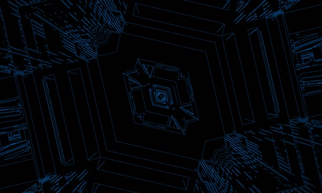 Túnel Neón Diamante Rosa Vórtice VJLoops 5:3 Ancho 60fps Salvapantallas