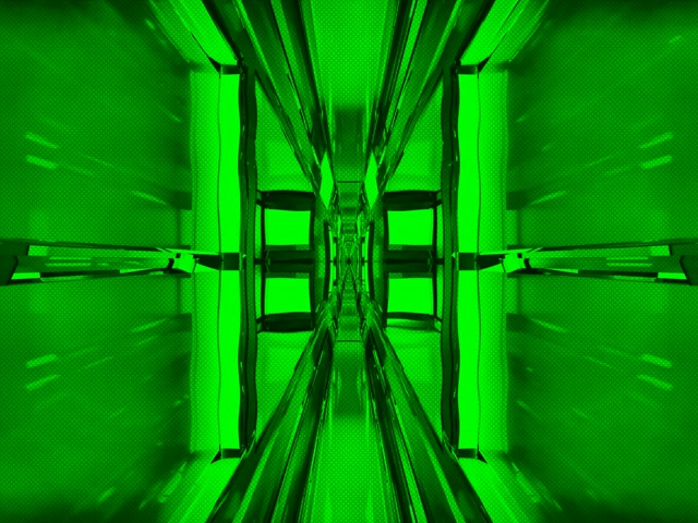 Neon Tunnel VJ Loop 4:3 Classic 60fps Screensaver Geometric Grid
