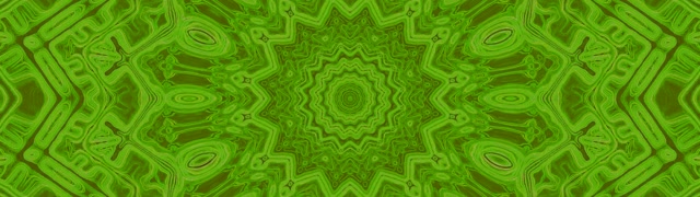 Green Fractal Kaleidoscope Neon Tunnel 32:9 Super Ultrawide 60fps Screensaver Vj Loop