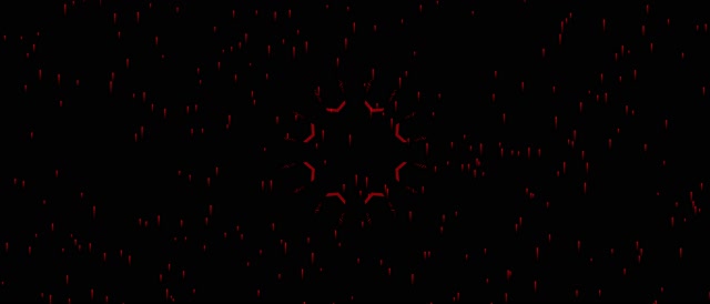 Túnel Neón Rojo Salvapantallas 21:9 Ultrawide 60fps VJ Loop PC Laptop