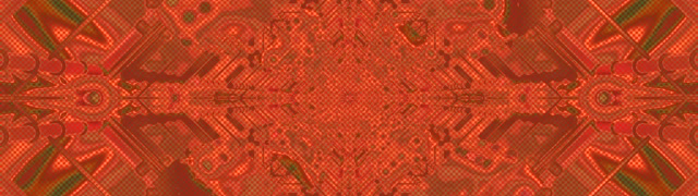 Caleidoscopio Rojo Túnel de Neón 32:9 Super Ultrawide 60fps Salvapantallas VJ Loop