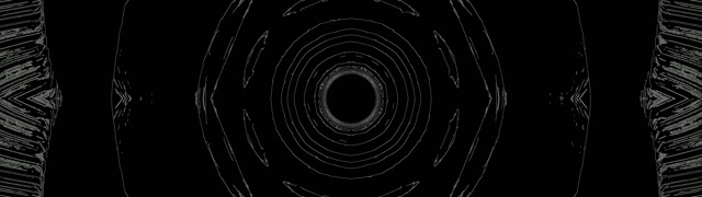 Túnel de Neón Vórtice Círculo Concéntrico VJ Loop 60fps 32:9 Super Ultraancho Salvapantallas