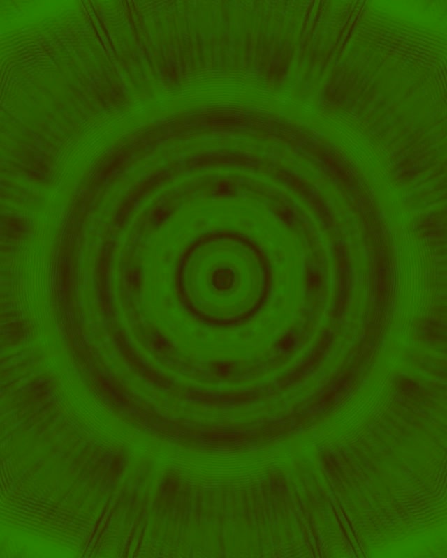 Túnel de Neón Ondas Verdes Vórtice VJ Loop 4:5 Instagram 60fps Salvapantallas